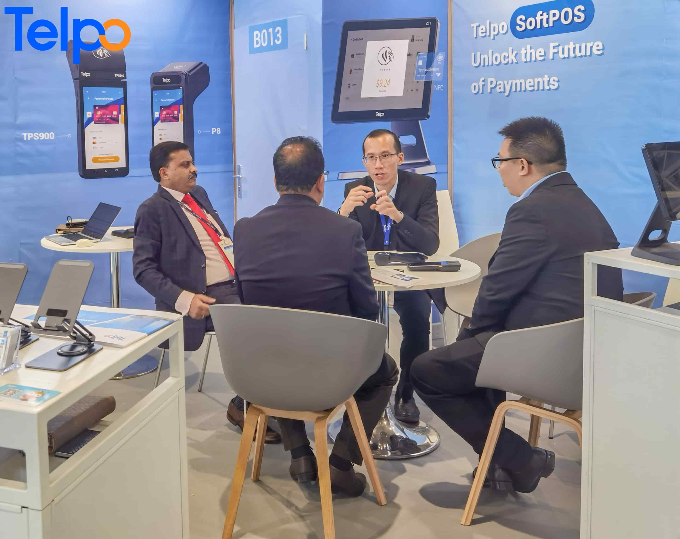trustech exhibition softpos android pos